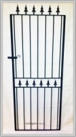 Brook Wrought Iron Metal Side Gate